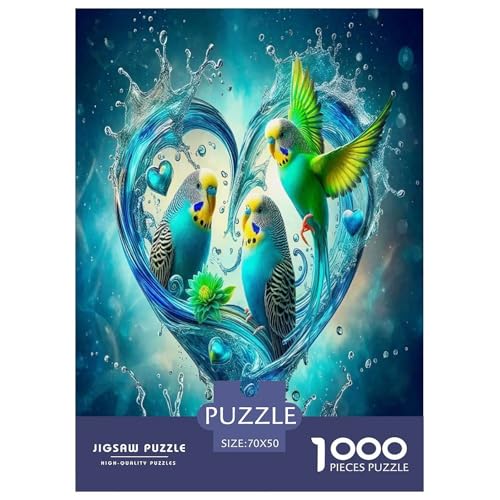 Süßer Papagei Puzzle 1000-teilige Schwer Puzzle Spielzeug Lernspiel Impossible Bunte Cartoon Tiere Herausforderung Spielzeug Für Erwachsene Und Kinder Ab 12 Jahren 70x50cm/1000pcs Süßer Papagei Puzzle 1000-teilige Schwer Puzzle Spielzeug Lernspiel Impossible Bunte Cartoon Tiere Herausforderung Spielzeug Für Erwachsene Und Kinder Ab 12 Jahren 70x50cm/1000pcs von UYNSIXTME
