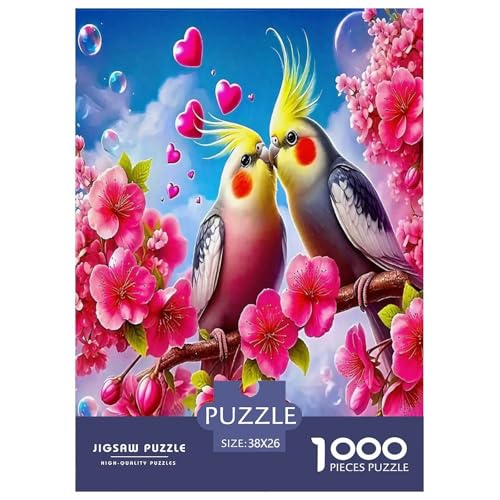 Süßer Papagei Puzzle 1000-teilige Schwer Puzzle Spielzeug Pädagogisches Spiel Impossible Bunte Cartoon Tiere Herausforderung Spielzeug Für Erwachsene Und Kinder Ab 12 Jahren 38x26cm/1000pcs Süßer Papagei Puzzle 1000-teilige Schwer Puzzle Spielzeug Pädagogisches Spiel Impossible Bunte Cartoon Tiere Herausforderung Spielzeug Für Erwachsene Und Kinder Ab 12 Jahren 38x26cm/1000pcs von UYNSIXTME
