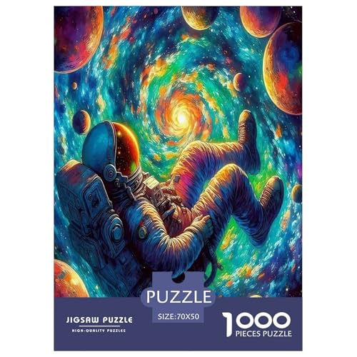 Voll Fantasie. Puzzle 1000 Teile Schwer Puzzle Spielzeug Pädagogisches Spiel Impossible Technische Astronauten Stil Herausforderung Spielzeug Für Erwachsene Und Kinder Ab 14 Jahren 70x50cm/1000pcs Voll Fantasie. Puzzle 1000 Teile Schwer Puzzle Spielzeug Pädagogisches Spiel Impossible Technische Astronauten Stil Herausforderung Spielzeug Für Erwachsene Und Kinder Ab 14 Jahren 70x50cm/1000pcs von UYNSIXTME