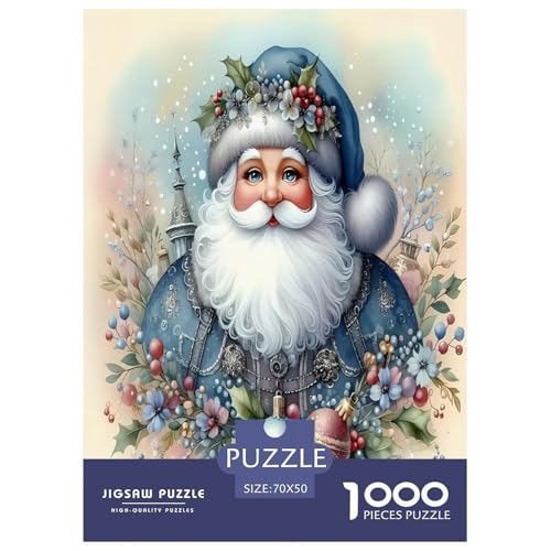Weihnachtsmann-Puzzle für Erwachsene und Kinder, 1000 Teile, skurrile Herausforderung, Spielzeug, Lernspiele, Heimdekoration für Erwachsene und Kinder ab 14 Jahren, 70 x 50 cm, 1000 Stück Weihnachtsmann-Puzzle für Erwachsene und Kinder, 1000 Teile, skurrile Herausforderung, Spielzeug, Lernspiele, Heimdekoration für Erwachsene und Kinder ab 14 Jahren, 70 x 50 cm, 1000 Stück von UYNSIXTME