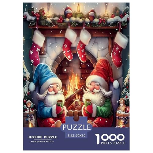 Weihnachtsmann-Puzzles für Erwachsene und Kinder, 1000 Teile Weihnachten Tolle Geschenke Herausforderung Spielzeug Lernspiele Heimdekoration für Lernspiele Geschenke 70x50cm/1000pcs Weihnachtsmann-Puzzles für Erwachsene und Kinder, 1000 Teile Weihnachten Tolle Geschenke Herausforderung Spielzeug Lernspiele Heimdekoration für Lernspiele Geschenke 70x50cm/1000pcs von UYNSIXTME