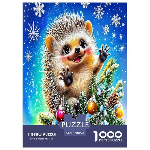 Wildtier Igel Puzzles 1000 Teile Schwer Puzzle Spielzeug Pädagogisches Spiel Impossible Cartoon Farbe Herausforderungsspielzeug Für Erwachsene Kinder 70x50cm/1000pcs Wildtier Igel Puzzles 1000 Teile Schwer Puzzle Spielzeug Pädagogisches Spiel Impossible Cartoon Farbe Herausforderungsspielzeug Für Erwachsene Kinder 70x50cm/1000pcs von UYNSIXTME