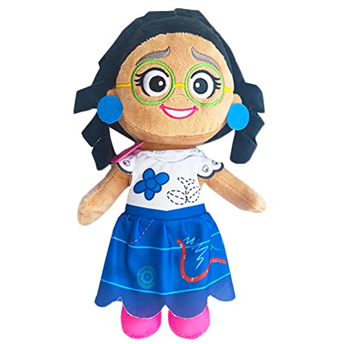 UZSXHJ Encanto Anime Plüsch Spielzeug, Kuscheltier, 28cm Mirabel Plüsch Spielzeug, Plüschtier Puppe Geschenk Anime Charaktere Figur Sammlung Kinder, für alle Altersstufen geeignet, Junge/Mädchen von UZSXHJ