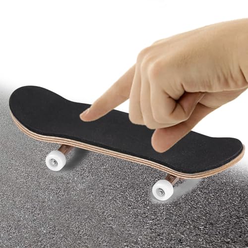 Uadme 1 StüCk Fingerboard Aus Ahornholzlegierung Mit Box, Mini-Griffbrett Lange Lebensdauer Starke PraktikabilitäT Gute Balance-Leistung Weiß von Uadme