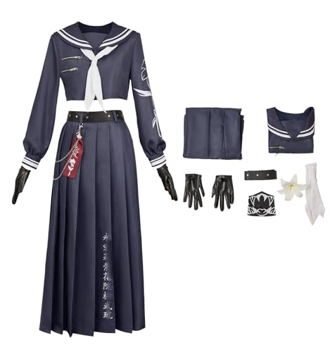 Ubaywey Aerith Cosplay Kostüm Rock Set Erwachsene Frauen Halloween Cosplay Outfits Damen Ubaywey Aerith Cosplay Kostüm Rock Set Erwachsene Frauen Halloween Cosplay Outfits Damen von Ubaywey