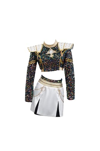 Ubaywey Hunter Kostüm Kostüm Outfits Anime Halloween Karneval Set (Schwarz+ Weiß, XL) von Ubaywey