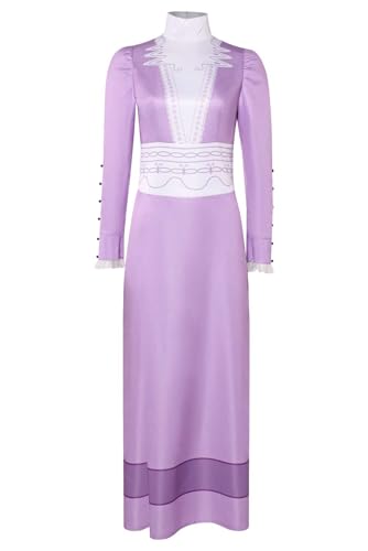 Ubaywey Lucille Violett Kleid Cosplay Kostüm Halloween Cosplay Outfits Damen von Ubaywey