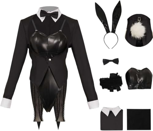 Ubaywey Marin Kitagawa Frauen Schwarz Hase Anime Outfit Unterwäsche Anzug Zubehör Volles Set Damen Ubaywey Marin Kitagawa Frauen Schwarz Hase Anime Outfit Unterwäsche Anzug Zubehör Volles Set Damen von Ubaywey