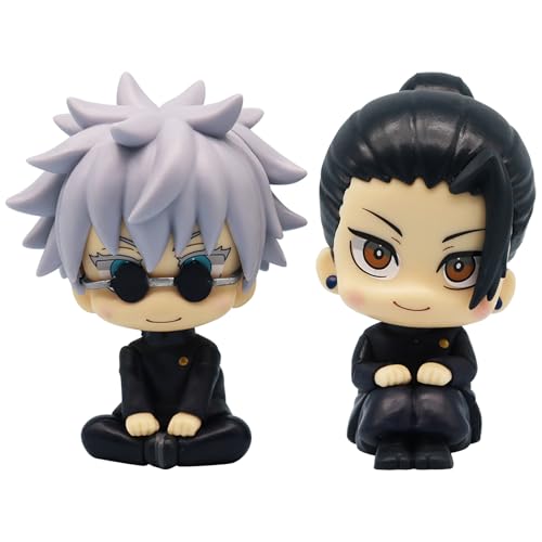 Anime Figur，2 Stück Figuren Action Figur Desktop Modell Spielzeug Ornamente Dekoration Geschenke für Heim Decoration für Kinder Fans von Ubephant