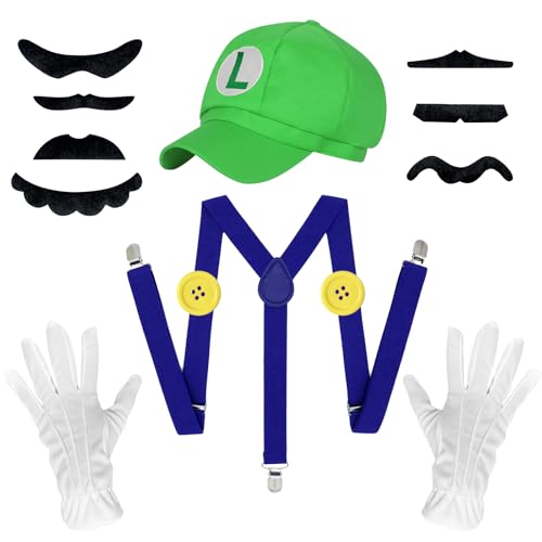 Ubephant Cosplay Kostüm Herren Kostüm Accessories Kostüm Mütze Hut Handschuhe Bart Gelbe Knöpfe für Fasching Cosplay Kostüm für Damen Ubephant Cosplay Kostüm Herren Kostüm Accessories Kostüm Mütze Hut Handschuhe Bart Gelbe Knöpfe für Fasching Cosplay Kostüm für Damen von Ubephant