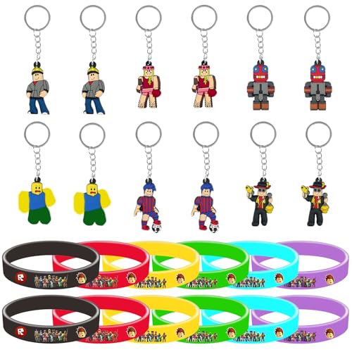 Ubephant Party Mitgebsel Kindergeburtstag,Geburtstag Mitgebsel Kinder,Kindergeburtstag Mitgebsel Set mit 12 Schlüsselanhänger Silikon Armbänder Geburtstag Dekoration Set Ubephant Party Mitgebsel Kindergeburtstag,Geburtstag Mitgebsel Kinder,Kindergeburtstag Mitgebsel Set mit 12 Schlüsselanhänger Silikon Armbänder Geburtstag Dekoration Set von Ubephant