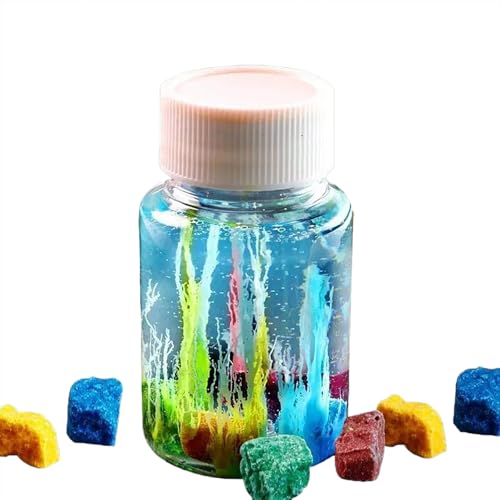 1 Set DIY Wasserstein Experiment Kit Magic Garden Growth Stones Kit Kristall Garten Wissenschaft Experiment für Auto Dekor von Uclac