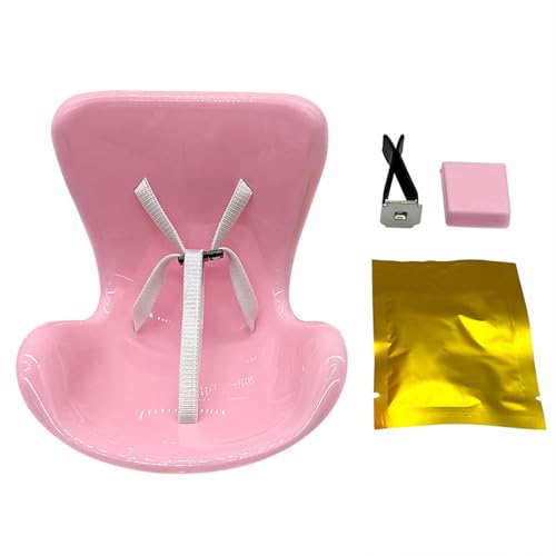 17 cm Kunststoff-Sicherheits-Sitz-Set, Lüftungsschlitz-Clip, Desktop-Ständer und Aromatherapie, Dekor für Blind Box Puppensammler von Uclac