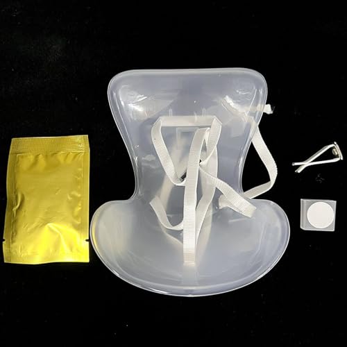 17 cm Kunststoff-Sicherheits-Sitz-Set, Lüftungsschlitz-Clip, Desktop-Ständer und Aromatherapie, Dekor für Blind Box Puppensammler von Uclac