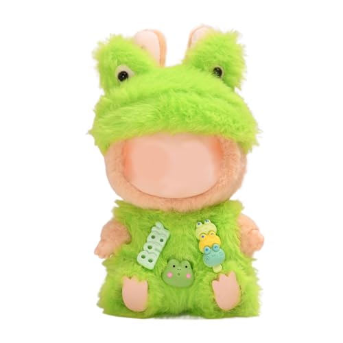 17 cm Plüschpuppenkleider-Set, bezauberndes Outfit und Zubehör, Miniaturmode für 17 cm große Puppen (Puppe nicht im Lieferumfang enthalten) von Uclac