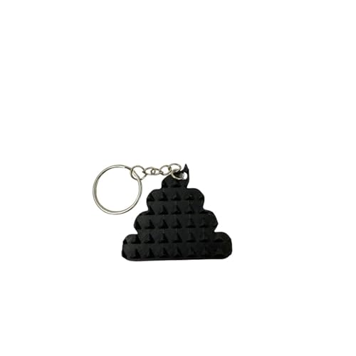 3D-gedruckter Angstlinderung, Stabby-Steine, Spielzeug, tragbarer Kack-Schlüsselanhänger, Geschenk, Fingerspitzen-Stressabbau, Massage, Schlüsselanhänger 3D-gedruckter Angstlinderung, Stabby-Steine, Spielzeug, tragbarer Kack-Schlüsselanhänger, Geschenk, Fingerspitzen-Stressabbau, Massage, Schlüsselanhänger von Uclac
