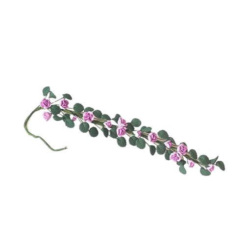 Feengarten-Zubehör: 1:12 Puppenhaus Miniatur-Blumenständer, Rebe & Blumen von Uclac