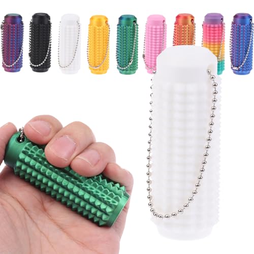 Spiky Grippie Stim Schlüsselanhänger, Angstlinderung, Fidget-Schlüsselanhänger, stacheliger Grippie-Roller, tragbarer Mini-Roller, Massage-Schlüsselanhänger, stacheliger harter Anhänger, Neuheit Spiky Grippie Stim Schlüsselanhänger, Angstlinderung, Fidget-Schlüsselanhänger, stacheliger Grippie-Roller, tragbarer Mini-Roller, Massage-Schlüsselanhänger, stacheliger harter Anhänger, Neuheit von Uclac