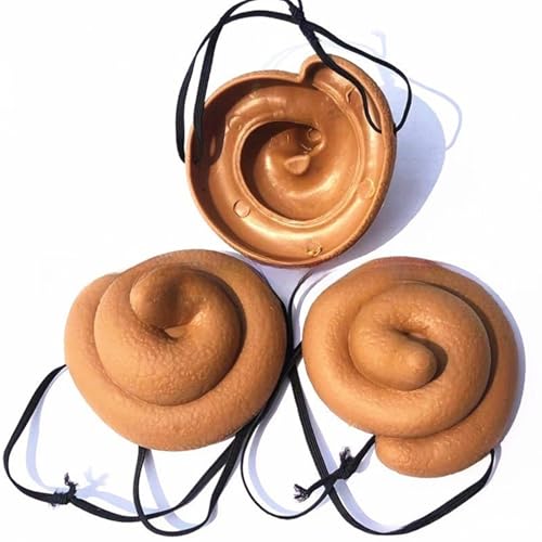 Uclac 1pc Neuheit Karneval Party Hut Simulation Poop Hut Lustige Simulation Poop Kopfschmuck für Cosplay Zubehör von Uclac