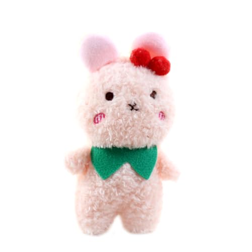 Uclac Niedlicher kleiner Hasen-Plüschtier, Cartoon-Schlüsselanhänger, dekorativer Taschenanhänger, Kindergeschenk, Rosa 2, 14.0*7.0*4.0 Uclac Niedlicher kleiner Hasen-Plüschtier, Cartoon-Schlüsselanhänger, dekorativer Taschenanhänger, Kindergeschenk, Rosa 2, 14.0*7.0*4.0 von Uclac