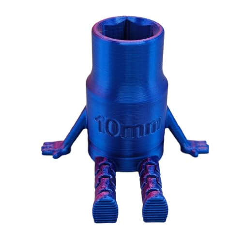 3D-gedruckte 10-mm-Buchse mit beweglichen Beinen, einzigartiges Display, Fidget-Spielzeug für Mechaniker und Heimwerker, lustiges Geschenk, Schreibtischdekoration, Heimdekoration 3D-gedruckte 10-mm-Buchse mit beweglichen Beinen, einzigartiges Display, Fidget-Spielzeug für Mechaniker und Heimwerker, lustiges Geschenk, Schreibtischdekoration, Heimdekoration von Ucuse