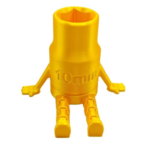 3D-gedruckte 10-mm-Buchse mit beweglichen Beinen, einzigartiges Display, Fidget-Spielzeug für Mechaniker und Heimwerker, lustiges Geschenk, Schreibtischdekoration, Heimdekoration 3D-gedruckte 10-mm-Buchse mit beweglichen Beinen, einzigartiges Display, Fidget-Spielzeug für Mechaniker und Heimwerker, lustiges Geschenk, Schreibtischdekoration, Heimdekoration von Ucuse