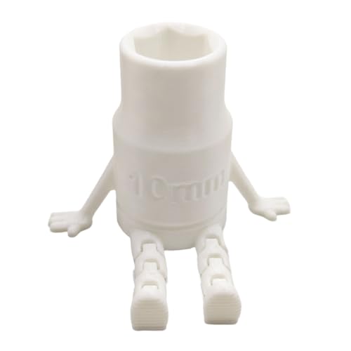 3D-gedruckte 10-mm-Buchse mit beweglichen Beinen, einzigartiges Display, Fidget-Spielzeug für Mechaniker und Heimwerker, lustiges Geschenk, Schreibtischdekoration, Heimdekoration 3D-gedruckte 10-mm-Buchse mit beweglichen Beinen, einzigartiges Display, Fidget-Spielzeug für Mechaniker und Heimwerker, lustiges Geschenk, Schreibtischdekoration, Heimdekoration von Ucuse