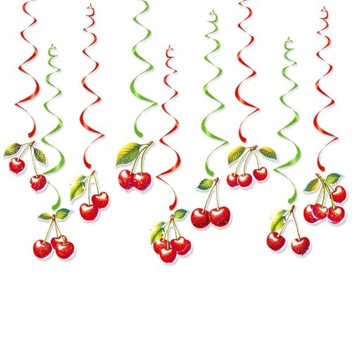 Kirsche Geburtstag Party Dekoration Banner Spirale Anhänger Geburtstag Party Dekoration Supplies für Geburtstag Baby Shower Valentinstag Hochzeit Brautdusche Kirsche Geburtstag Party Dekoration Banner Spirale Anhänger Geburtstag Party Dekoration Supplies für Geburtstag Baby Shower Valentinstag Hochzeit Brautdusche von Ucuse