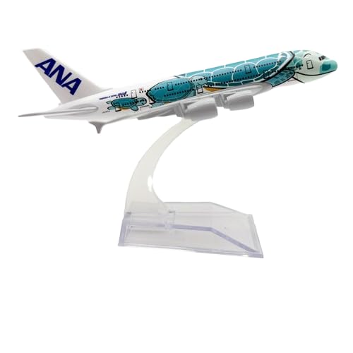 Ucuse 1/160 A380 für ANA Schildkrötenflugzeug, Modellflugzeug, Druckguss, Metallflugzeuge, alle Nippon Airways mit Präsentationsständer für Erwachsene, Luftfahrtgeschenke oder Flugzeugsammlung Ucuse 1/160 A380 für ANA Schildkrötenflugzeug, Modellflugzeug, Druckguss, Metallflugzeuge, alle Nippon Airways mit Präsentationsständer für Erwachsene, Luftfahrtgeschenke oder Flugzeugsammlung von Ucuse