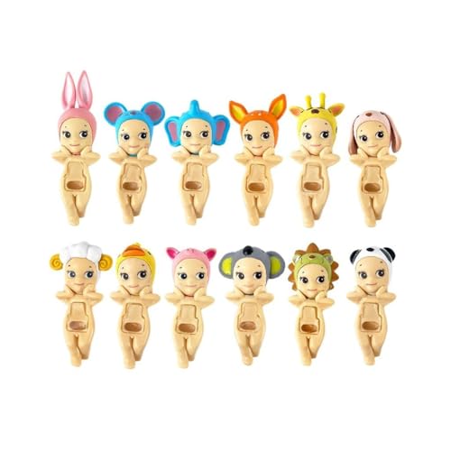 Ucuse 12-teiliges Set mit Engel-Tierfiguren-Serie, Handy-Zubehör, Figuren und Auto-Innendekoration, sortierte versiegelte Blindbox Ucuse 12-teiliges Set mit Engel-Tierfiguren-Serie, Handy-Zubehör, Figuren und Auto-Innendekoration, sortierte versiegelte Blindbox von Ucuse