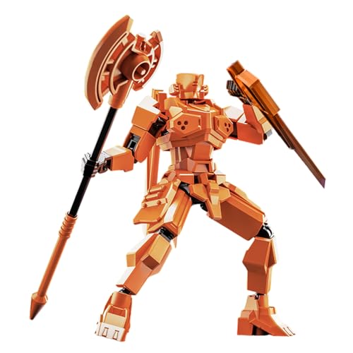 Ucuse T13 Actionfigur Dummy 13 Actionfiguren Multi-Jointed Beweglicher Shapeshift Robot Warrior 3D Printed Robo 13 - Die Premium Lucky 13 Actionfigur für Sci-Fi Enthusiasten Ucuse T13 Actionfigur Dummy 13 Actionfiguren Multi-Jointed Beweglicher Shapeshift Robot Warrior 3D Printed Robo 13 - Die Premium Lucky 13 Actionfigur für Sci-Fi Enthusiasten von Ucuse