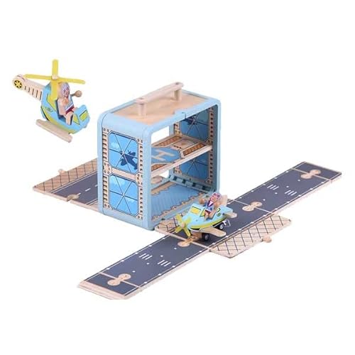 Bass et Bass Flughafen-Paket - Imitation Game - 3+ Holzspielzeug Bass et Bass Flughafen-Paket - Imitation Game - 3+ Holzspielzeug von Udeas