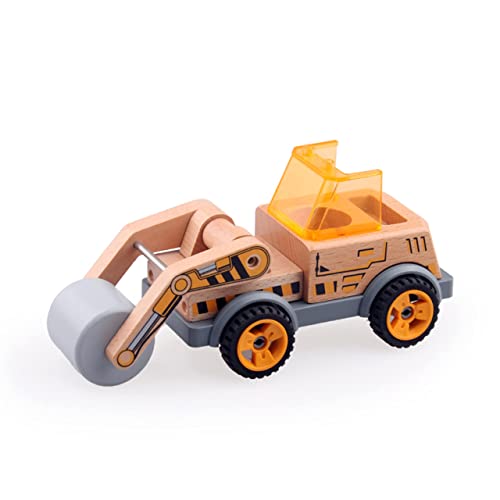 Udeas Transformierbare Strassenwalze als Kinderspielzeug, Sandkasten Spielzeug, Fahrerhaus aus widerstandsfähigem Kunststoff, Walze Spielzeug, Sandspielzeug Bagger Udeas Transformierbare Strassenwalze als Kinderspielzeug, Sandkasten Spielzeug, Fahrerhaus aus widerstandsfähigem Kunststoff, Walze Spielzeug, Sandspielzeug Bagger von Udeas