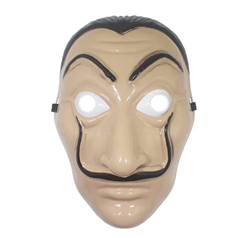 Udekit Salvador Dali Maske Für Männer Frauen Halloween Kostüm Cosplay Kostüm Maskerade Party Dekoration (1Stücke) von Udekit