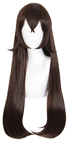 Uearlid Wig Anime Cosplay Game Genshin Wirkung Cosplay Perücke Brown Long Ponytail Cosplay Kostüm Zubehör Flüge Uearlid Wig Anime Cosplay Game Genshin Wirkung Cosplay Perücke Brown Long Ponytail Cosplay Kostüm Zubehör Flüge von Uearlid