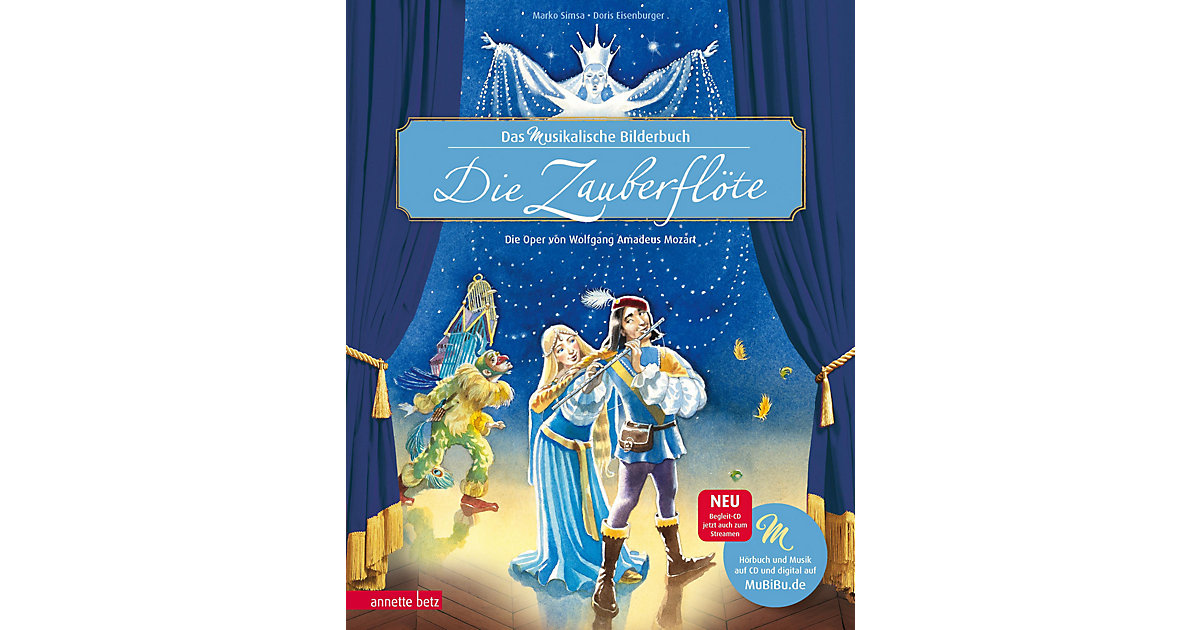 Buch - Die Zauberflöte, mit Audio-CD Buch - Die Zauberflöte, mit Audio-CD von Ueberreuter Verlag