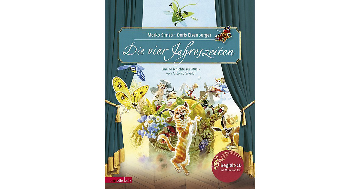 Buch - Die vier Jahreszeiten, mit Audio-CD Buch - Die vier Jahreszeiten, mit Audio-CD von Ueberreuter Verlag