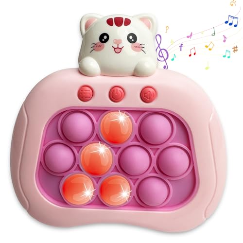 Katzen-Pop-Push-Spiel, Spielzeug, Kindergarten-Abschlussgeschenk, für Jungen und Mädchen, schnelles Push-Puzzle-Spiel, leuchtendes Fidget-Spielzeug, Vorschulklasse 2025, Abschluss-Blase, sensorisches Katzen-Pop-Push-Spiel, Spielzeug, Kindergarten-Abschlussgeschenk, für Jungen und Mädchen, schnelles Push-Puzzle-Spiel, leuchtendes Fidget-Spielzeug, Vorschulklasse 2025, Abschluss-Blase, sensorisches von Ueghz