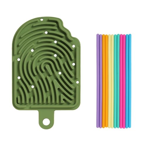Sensorik Activity Board Doppelseitiges Aktivitätsbrett Sensorisches Aktivitätstafel für Kinder 3+ & Erwachsene zur Beruhigung, Angstzuständen, Autismus, zum Reisetasche & 12 Schnüren (Armee grün) von Ueiwffzo