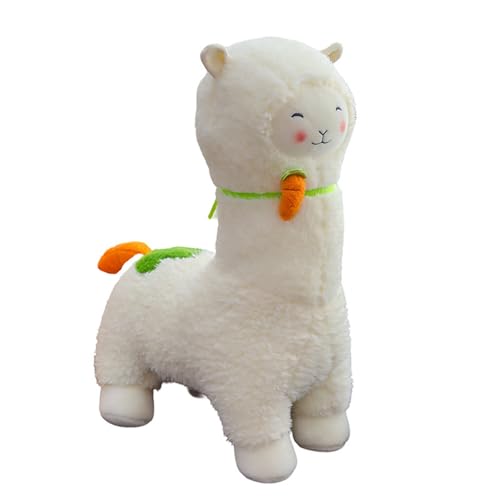 Ueiwffzo Alpaka Stofftier Plüschtier, süße weiche Kuscheltier plüsch Pferd Spielzeug Geschenk-Jungen und Mädchen (65cm) von Ueiwffzo