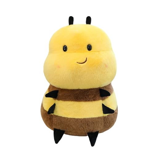 Ueiwffzo Bienen Kuscheltier, Biene Plüschtier Weiche Spielfigur Plüsch Puppe, Spielzeug Gefüllte Tiere Spielzeug Kinder Mädchen Jungen Geschenke für Kinder (45cm) von Ueiwffzo