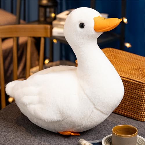 Ueiwffzo Ente Plüsch Kuscheltier, Süßes Plüschtier Tierische Ente, Spielzeug Tier für Erwachsene und Kinder Geschenke, Spielen und Schlafen (25cm) von Ueiwffzo