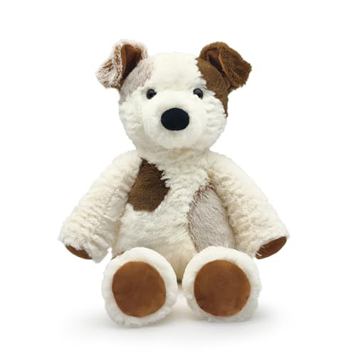 Ueiwffzo Hund Plüschtier, niedlich Hund Kuscheltier Plüschpuppen 40cm, Plüsch Hund für Kinder Realistischen Plüsch Spielzeug, Geschenk für Jungen Mädchen Babys von Ueiwffzo