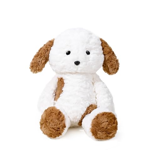 Ueiwffzo Hund Plüschtier Niedlich Plush Hund Kuscheltier Spielzeug Plüschpuppe Welpe, Plüsch Stofftier Hund Puppe Stofftier, Toy Dokoration Geschenke für Kinder (45cm) von Ueiwffzo