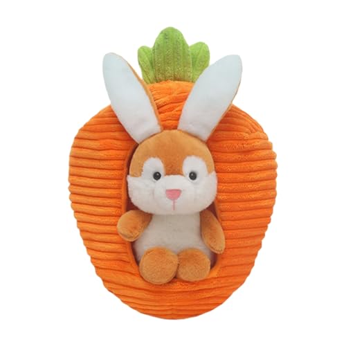 Ueiwffzo Kaninchen Karotte Kuscheltier, 2 In 1 Kuscheltier Plüsch Spielzeug Kissen Puppe, Kreativ Hase Plüschtier Plüsch Kissen Stofftier für Kinder Geburtstaggeschenk Ueiwffzo Kaninchen Karotte Kuscheltier, 2 In 1 Kuscheltier Plüsch Spielzeug Kissen Puppe, Kreativ Hase Plüschtier Plüsch Kissen Stofftier für Kinder Geburtstaggeschenk von Ueiwffzo