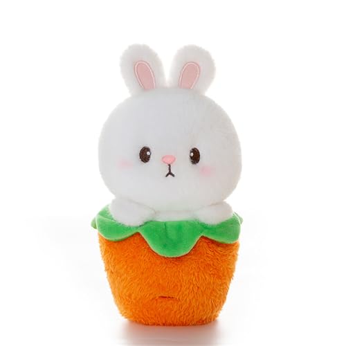 Ueiwffzo Kuscheltier Honigkanne Kleine Tiere Plüschtier Niedlich Plush Tiere Spielzeug Stofftier zum Kuscheln und Spielen, Kuscheltier Stofftier Geschenk (Kaninchen) von Ueiwffzo
