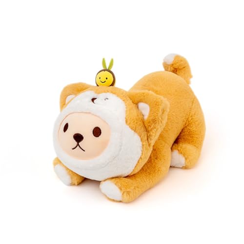 Ueiwffzo Kuscheltier Hund 38cm Plüschtier Niedlich Bienen Hund Plush Welpen Spielzeug Stofftier, Plüschtiere Welpen Kissen Geschenke für Jungen Mädchen Babys Ueiwffzo Kuscheltier Hund 38cm Plüschtier Niedlich Bienen Hund Plush Welpen Spielzeug Stofftier, Plüschtiere Welpen Kissen Geschenke für Jungen Mädchen Babys von Ueiwffzo