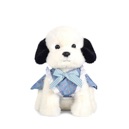 Ueiwffzo Kuscheltier Hund Plüschtier, Sitzender Hund Kinder-Kuscheltier, Weiches Plüsch Spielzeug, Süßer Hund Stofftier Geschenk für Kinder (25cm) von Ueiwffzo
