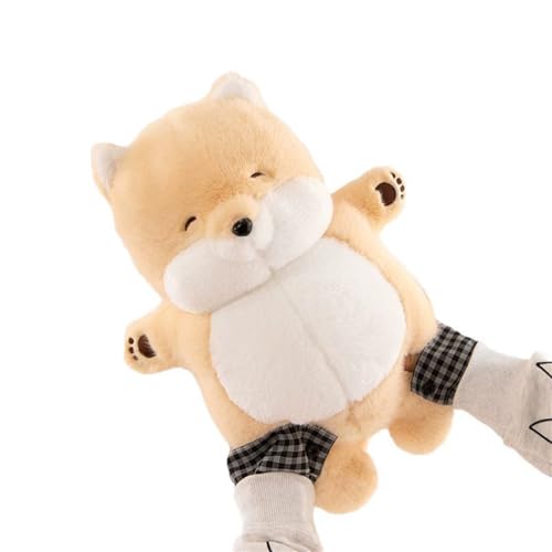 Ueiwffzo Kuscheltier Hund Plüschtier Niedlich Welpe Welpen Spielzeug Stofftier zum Kuscheln und Spielen, Plüsch-Hund, Haustier Geschenke für Kinder (70cm) von Ueiwffzo