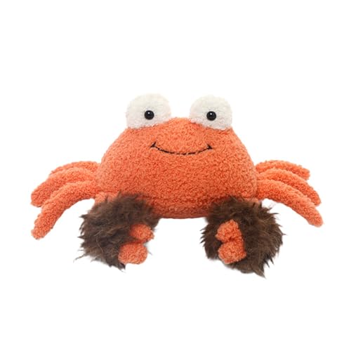 Ueiwffzo Kuscheltier Krabbe 23cm Plüschtier zum Kuscheln und Liebhaben, Super Soft Kissen Kinder Spielzeug Stofftier für Kinder Geburtstaggeschenk Ueiwffzo Kuscheltier Krabbe 23cm Plüschtier zum Kuscheln und Liebhaben, Super Soft Kissen Kinder Spielzeug Stofftier für Kinder Geburtstaggeschenk von Ueiwffzo